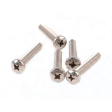 Cross recessed oval countersunk head tapping screw